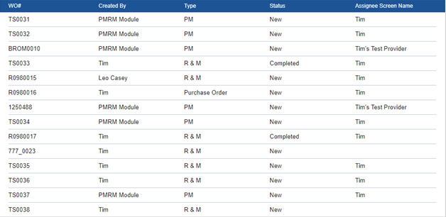 Corrigo Enterprise 9 - Reports - Overview